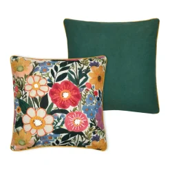 Coussin carré coton (50 x 50 cm) Betty Multicolore