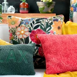 Coussin carré coton (50 x 50 cm) Betty Multicolore