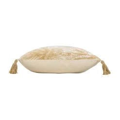 Coussin carré coton (45 x 45 cm) Dune Ecru