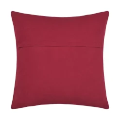 Coussin carré coton (45 x 45 cm) Finna Rouge