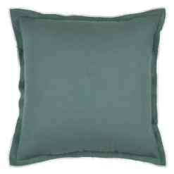 Coussin carré coton (45 x 45 cm) Helios Vert
