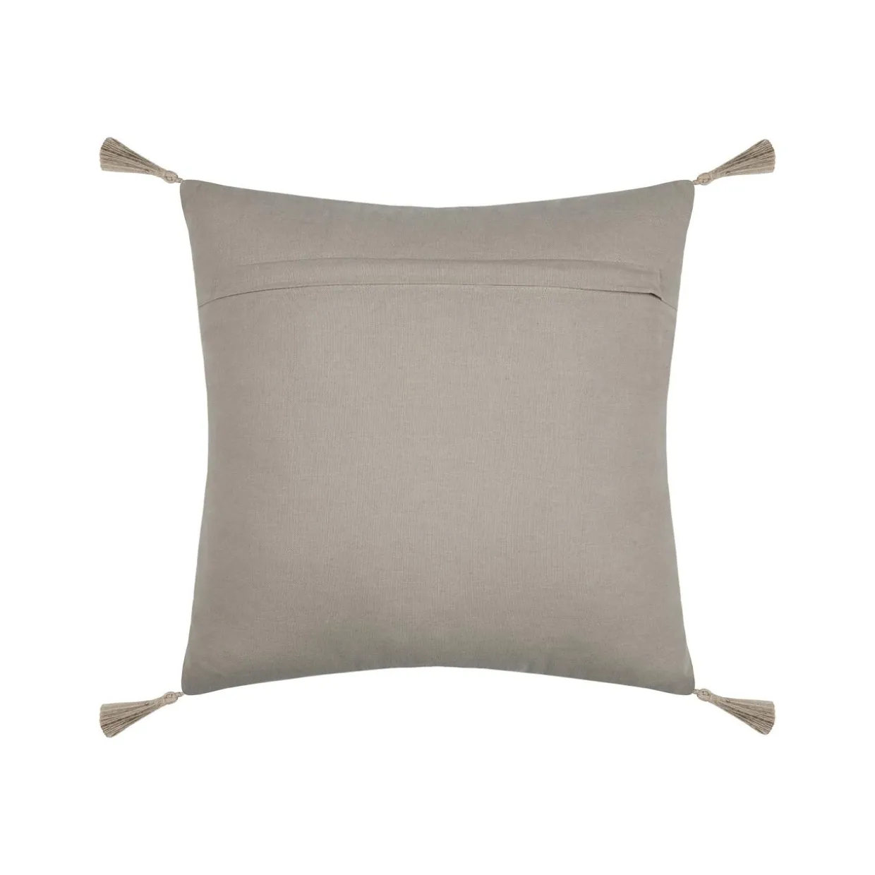 Coussin carré coton (40 x 40 cm) Hemera Ecru