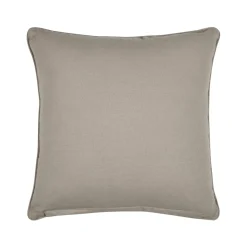 Coussin carré coton (40 x 40 cm) Hemera Taupe