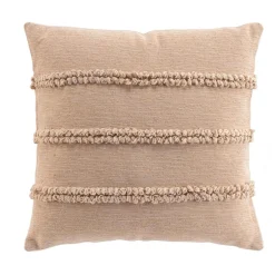 Coussin carré coton (45 x 45 cm) Hilary Beige