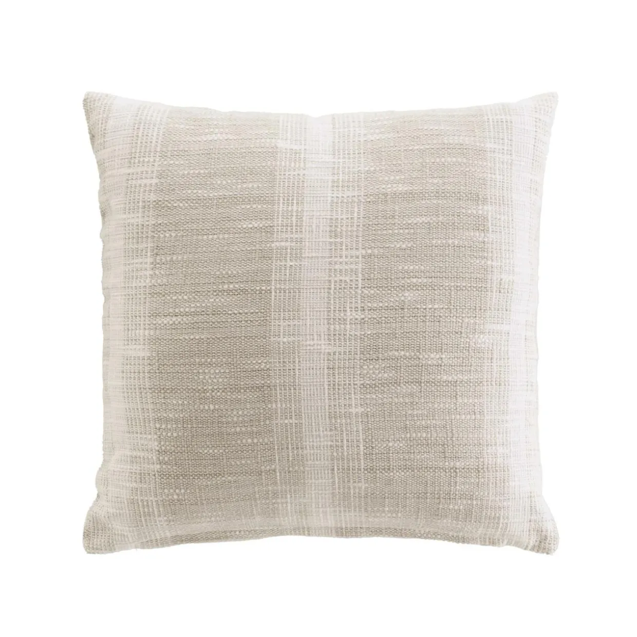 Coussin carré coton (45 x 45 cm) Island Ecru
