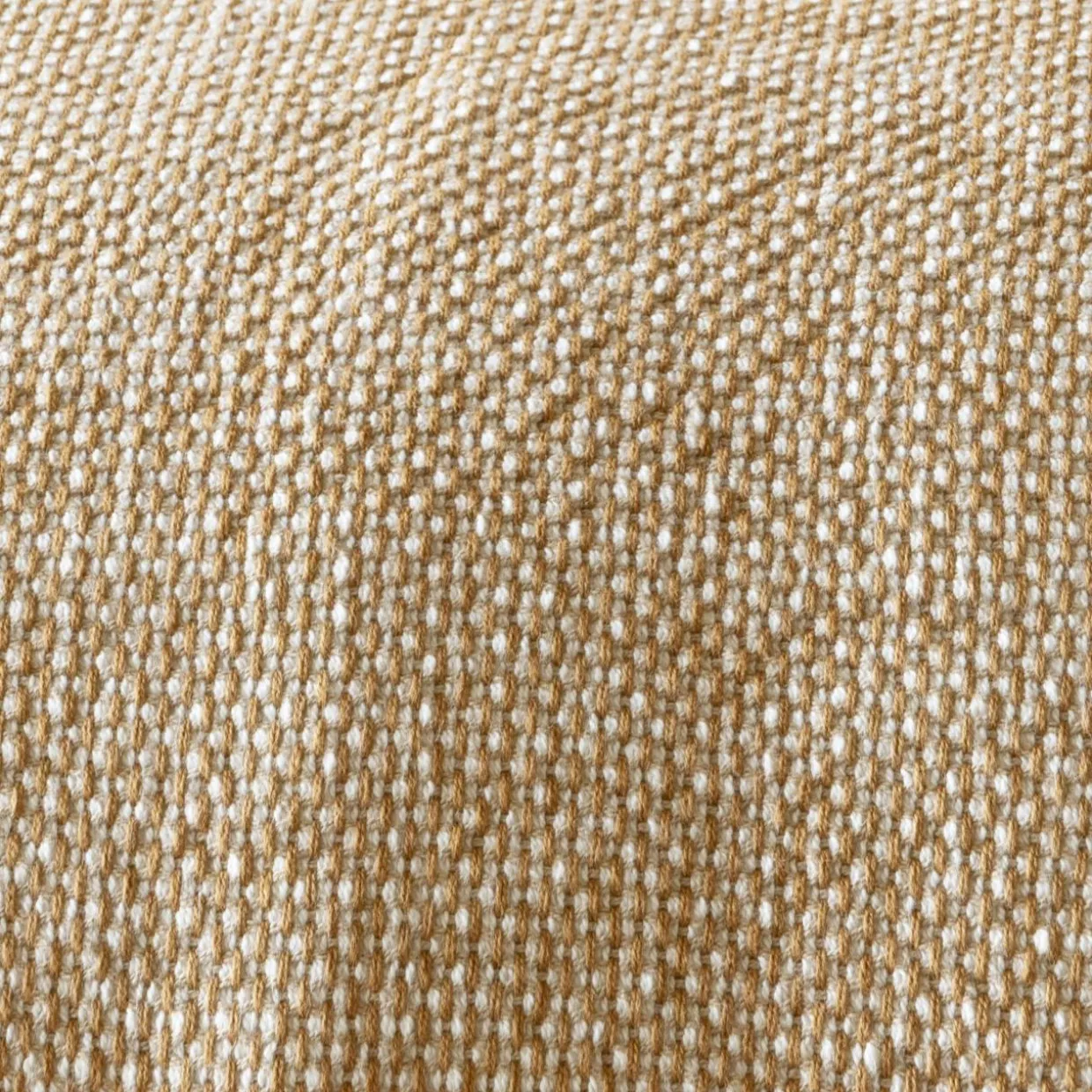 Coussin carré coton (50 x 50 cm) Jamy Marron