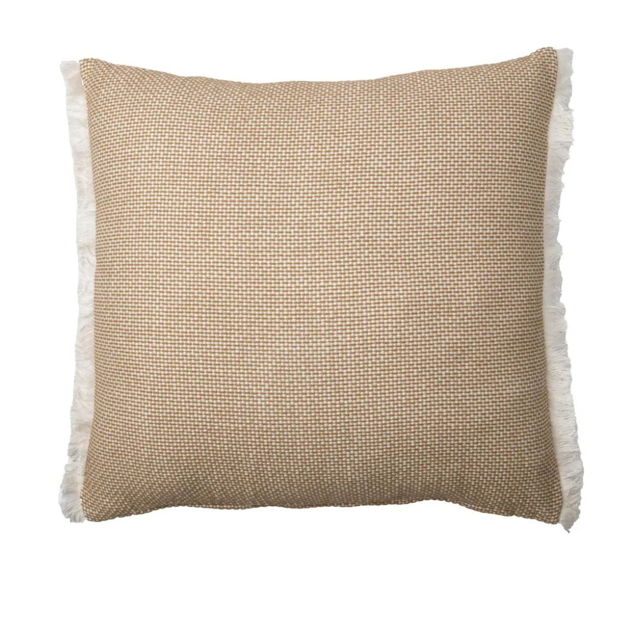 Coussin carré coton (50 x 50 cm) Jamy Marron