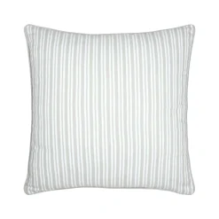 Coussin carré coton (50 x 50 cm) Joséphine Gris