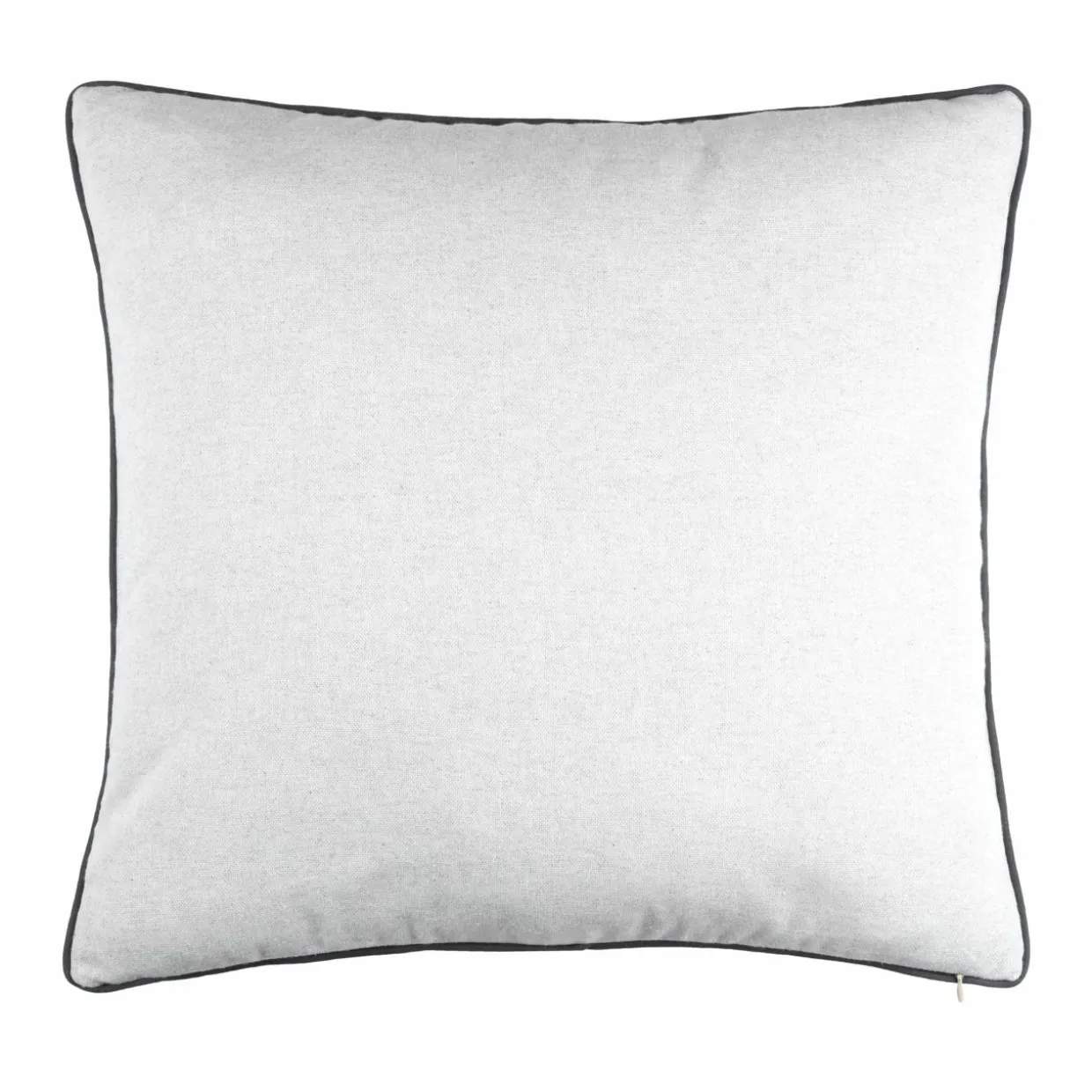Coussin carré coton (50 x 50 cm) Meribel Gris