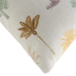 Coussin carré coton (45 x 45 cm) Palmelia Multicolore