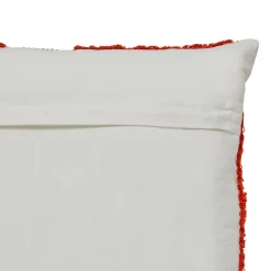 Coussin carré coton (50 x 50 cm) Poppy Orange