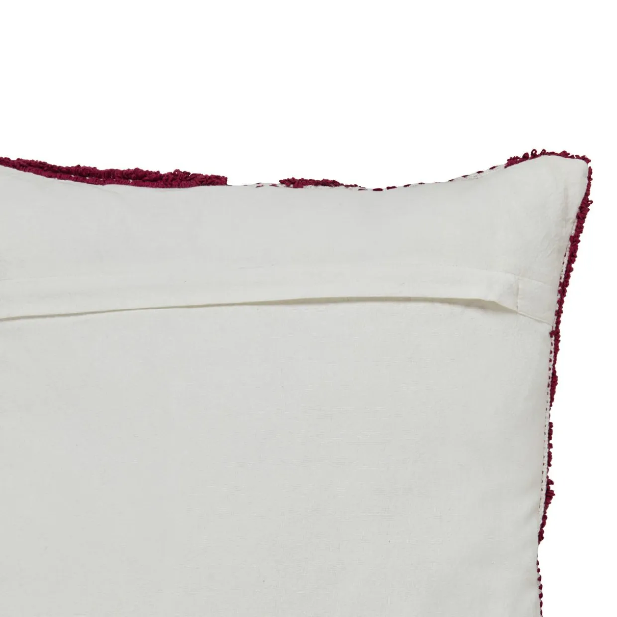 Coussin carré coton (50 x 50 cm) Poppy Violet