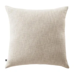 Coussin carré coton (60 x 60 cm) Sixtine Beige