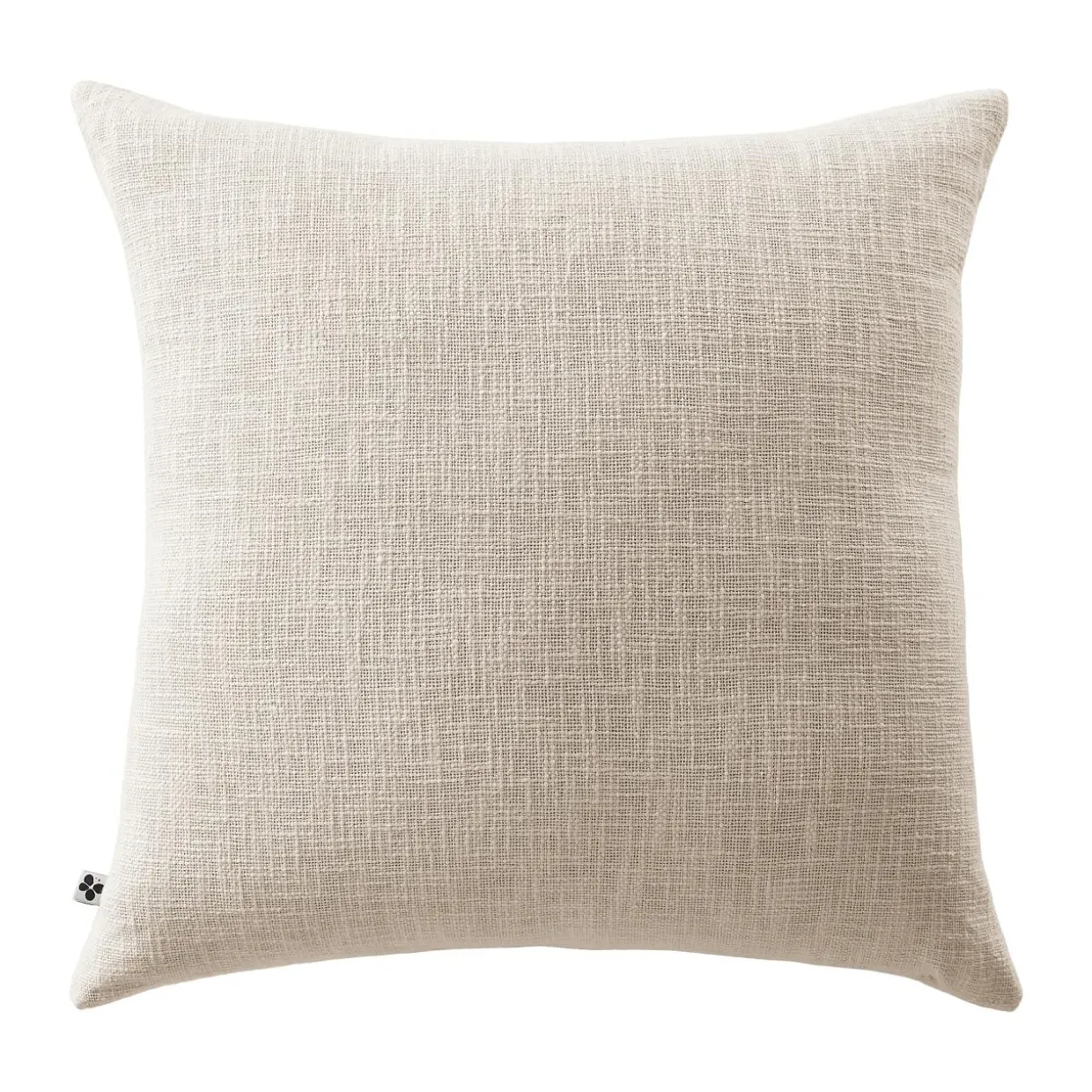 Coussin carré coton (60 x 60 cm) Sixtine Beige
