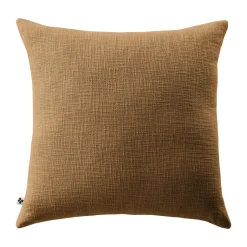 Coussin carré coton (60 x 60 cm) Sixtine Camel