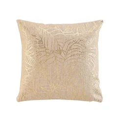 Coussin carré coton (40 x 40 cm) Solea Or