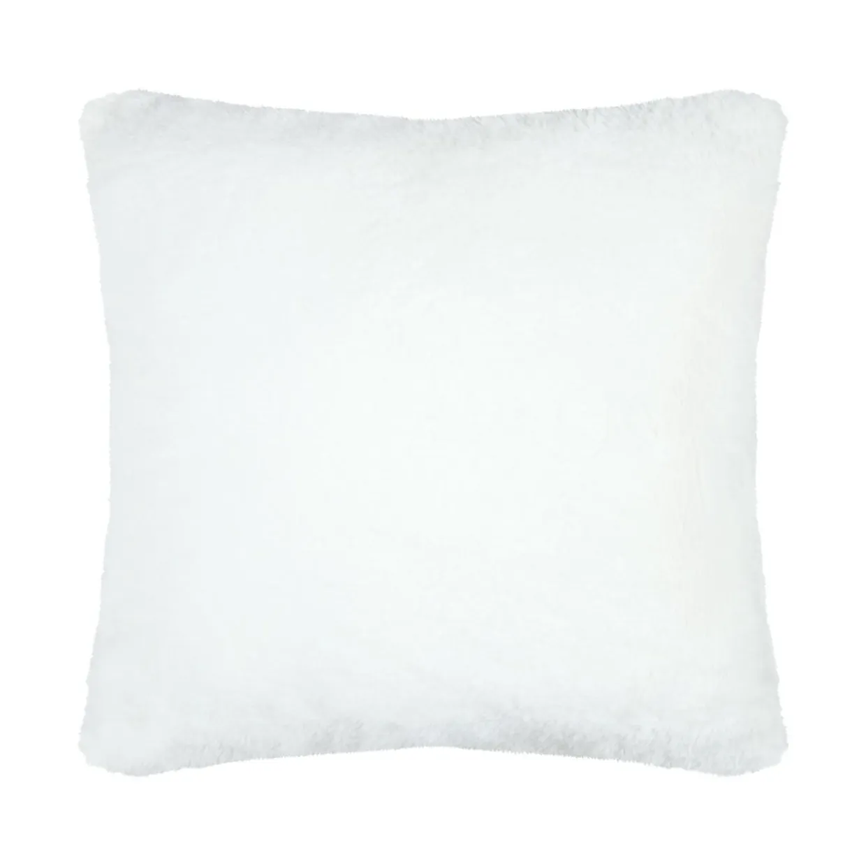 Coussin carré fausse fourrure (45 x 45 cm) Wildforest Marron