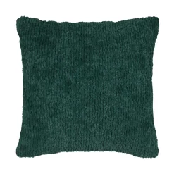 Coussin carré fausse fourrure (45 x 45 cm) Timmy Vert émeraude