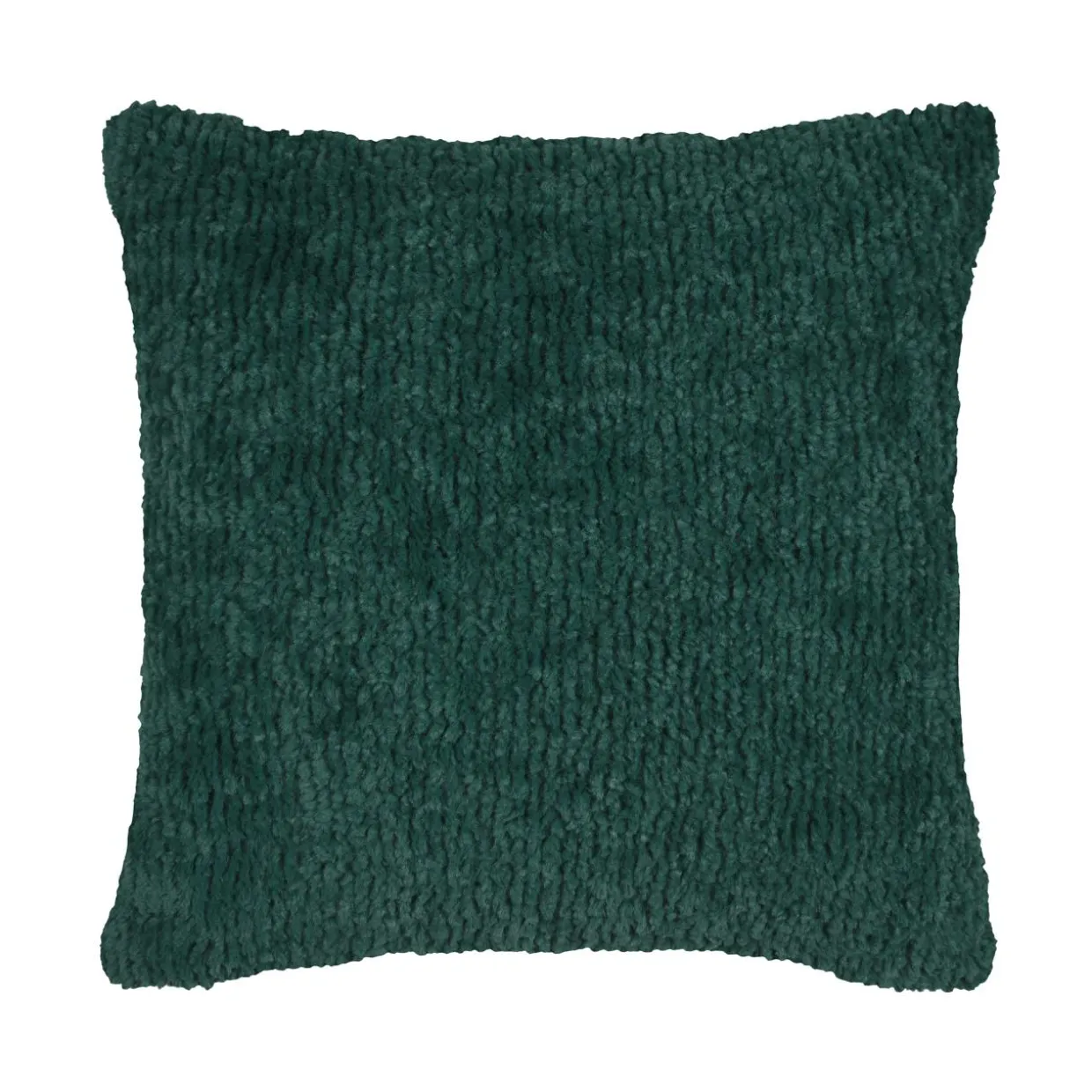 Coussin carré fausse fourrure (45 x 45 cm) Timmy Vert émeraude