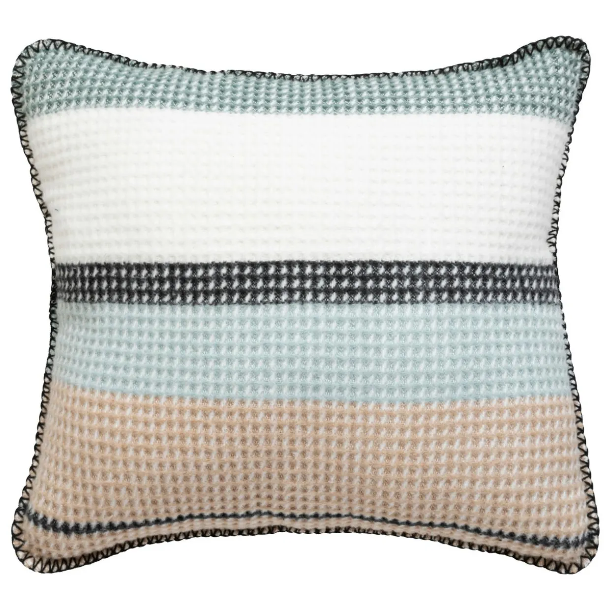 Coussin carré nid d'abeille (45 x 45 cm) Owen Multicolore