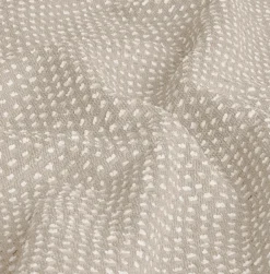 Coussin carré tissé (50 x 50 cm) Oscar Taupe