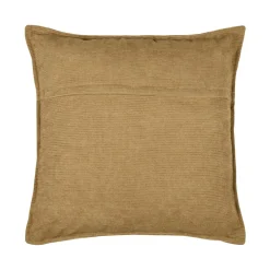 Coussin carré velours (45 x 45 cm) Dandy Camel