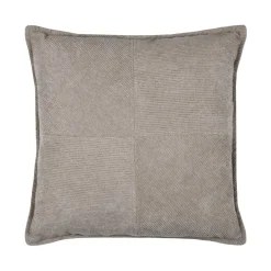 Coussin carré velours (45 x 45 cm) Dandy Taupe