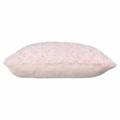 Coussin carré (45 x 45 cm) Bouclée Rose