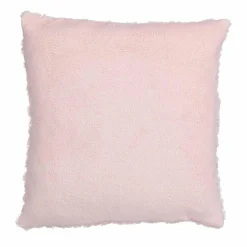 Coussin carré (45 x 45 cm) Bouclée Rose