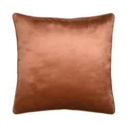 Coussin carré (50 x 50 cm) Fernande Marron cognac