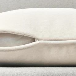 Coussin carré (50 x 50 cm) Minuit Beige sable