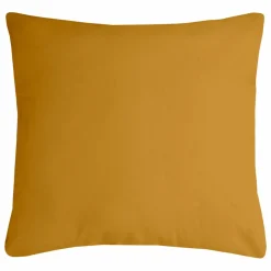 Coussin carré (40 x 40 cm) Nelson Jaune curry