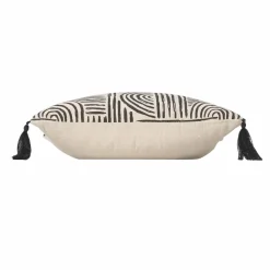 Coussin carré (45 x 45 cm) Pandore Noir