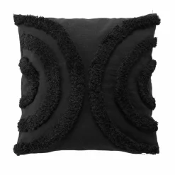 Coussin carré (40 x 40 cm) Zita Noir
