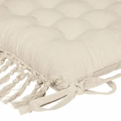 Coussin de chaise carré (40 x 40 cm) Minos Ivoire