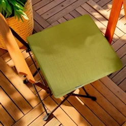 Coussin de chaise extérieur carré (40 x 40 cm) Sunset Vert olive