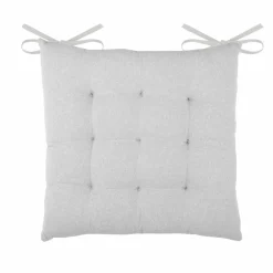 Coussin de chaise Noël carré (38 x 38 cm) Sibérie Blanc