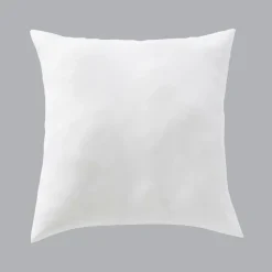 Coussin de garnissage carré microfibre (45 x 45 cm) Aéris Blanc