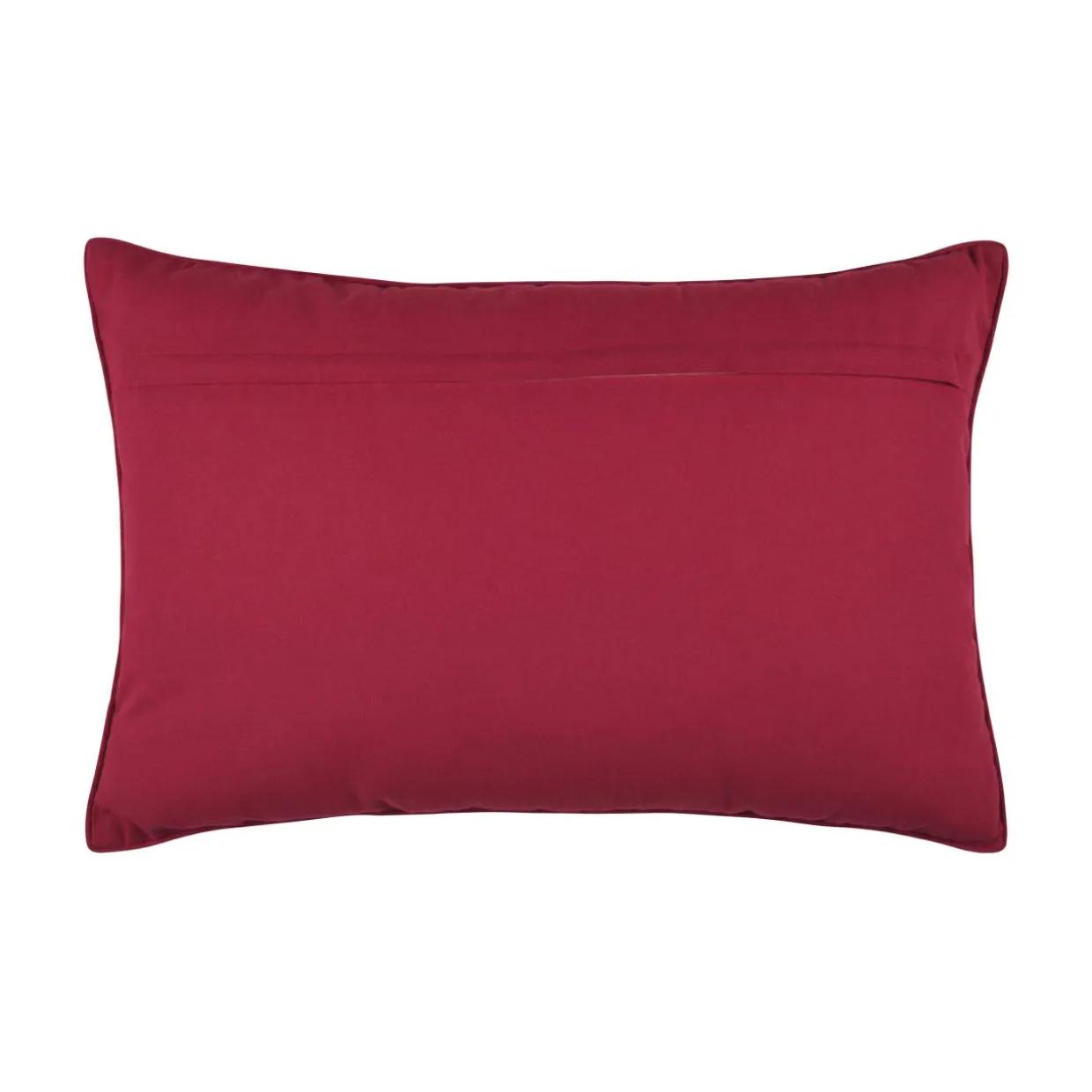 Coussin de Noël rectangulaire coton (40 x 60 cm) Réveillon Locomotive Taupe