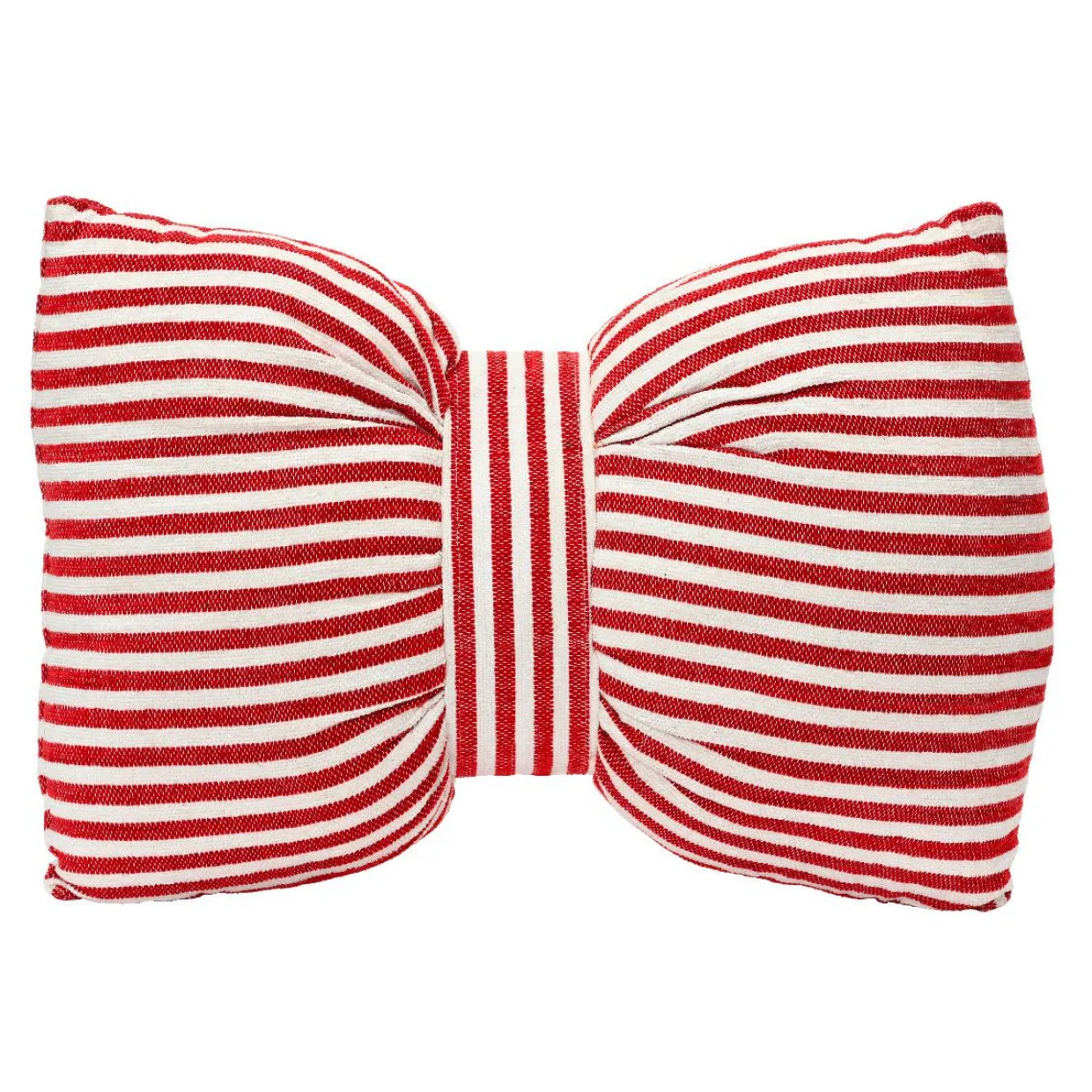 Coussin de Noël rectangulaire (60 x 40 cm) Nœud Rouge
