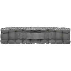Coussin de sol carré coton (40 x 40 cm) Otto Gris