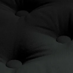 Coussin de sol coton (50 x 50 cm) Pixel Noir