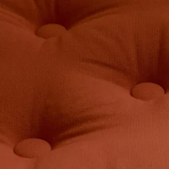 Coussin de sol coton (40 x 40 cm) Pixel Terracotta