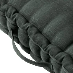 Coussin de sol extérieur capitonné (50 x 50 cm) Sunset Gris anthracite