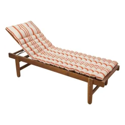 Coussin de transat enroulable (180 x 60 cm) Nautira Orange