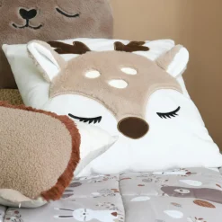 Coussin enfant carré (40 x 40 cm) Gabin Beige