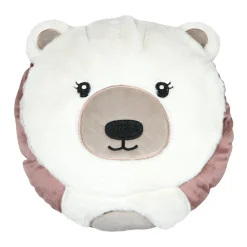 Coussin enfant rond (40 cm) Choubidou Rose