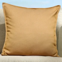 Coussin extérieur carré (45 x 45 cm) Boraé Ocre