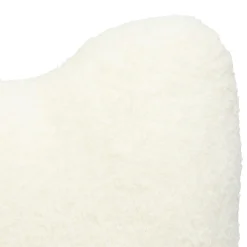 Coussin rectangulaire bouclette (35 x 48 cm) Bliss Blanc