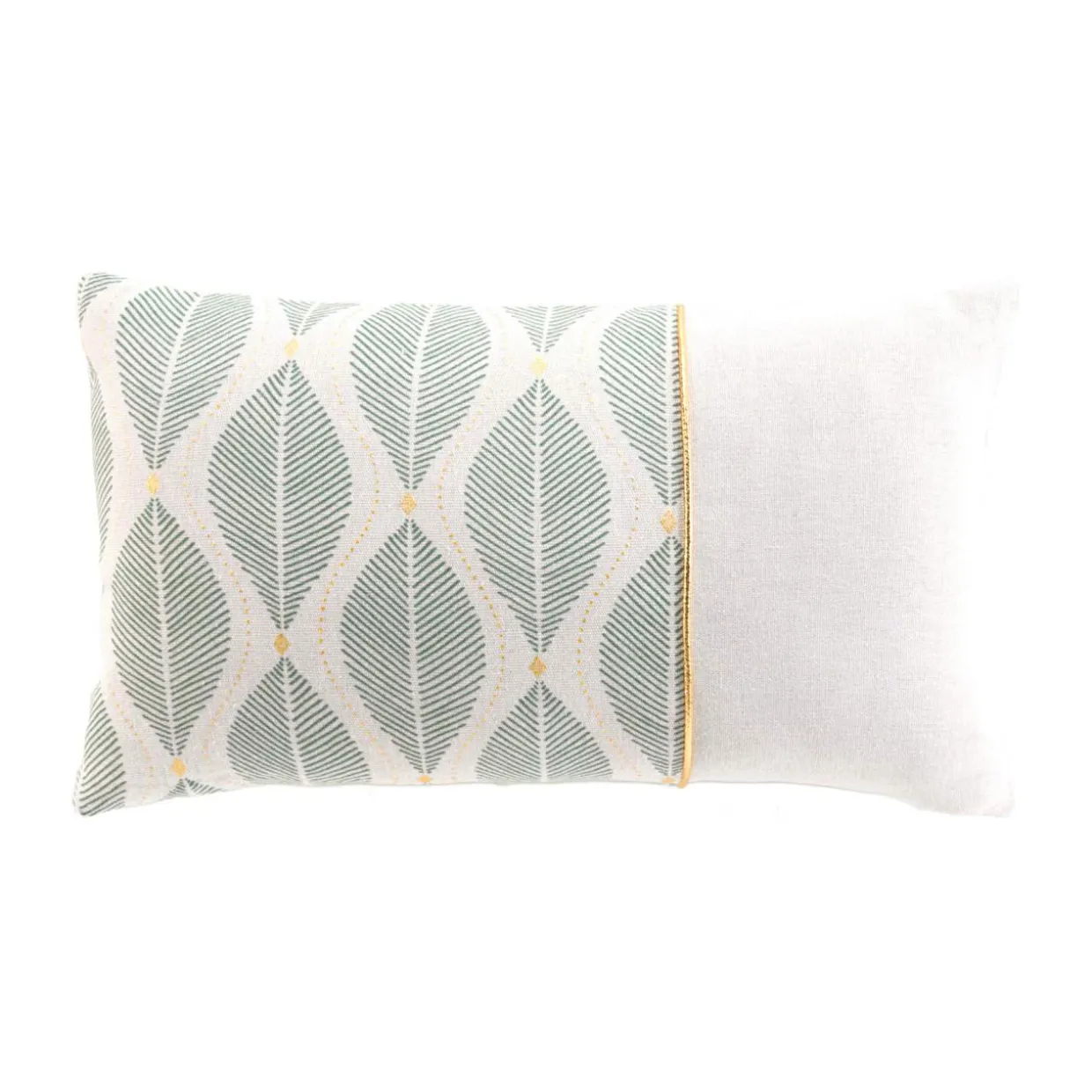 Coussin rectangulaire coton (30 x 50 cm) Maho Vert sauge